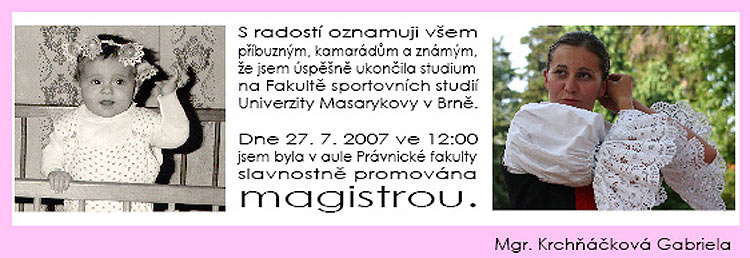 ... Mgr. Gabriela Krchňáčková ... foto A COVER DESIGN: Gabča 