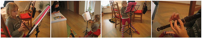  ... Bělinka hraje na flétnu ... 24.11.2007 ... 
