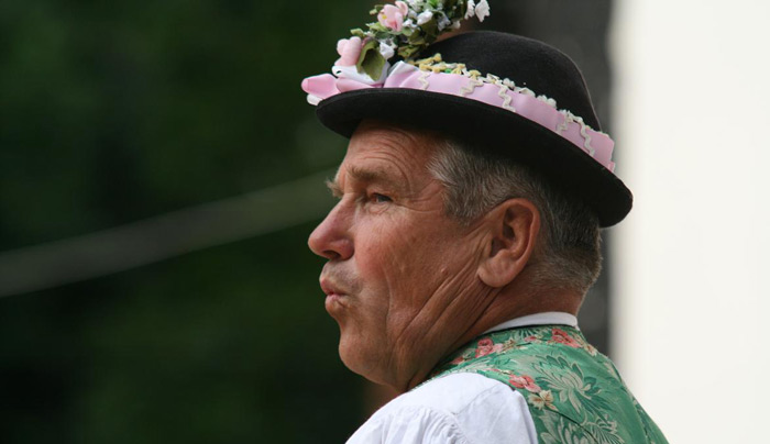  ... Jan Gajda doma ve Strnici ... 28.6.2008 ... foto: Radek Bartonek