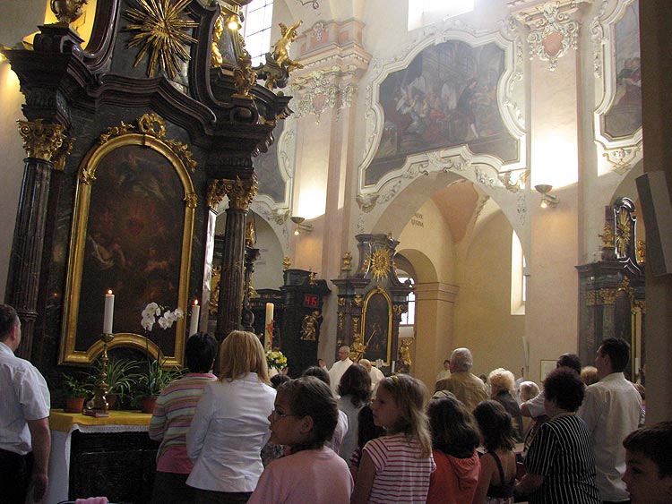 ... na nedln mi svat u premonstrt v bazilice Nanebevzet Panny Marie na Strahovskm kltee